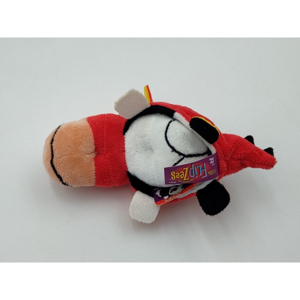 Flip A Zoo Plush Mini Stuffed Panda/Dragon Jay Play 2 In 1 SEE B37.1GA1213 - Picture 7 of 16